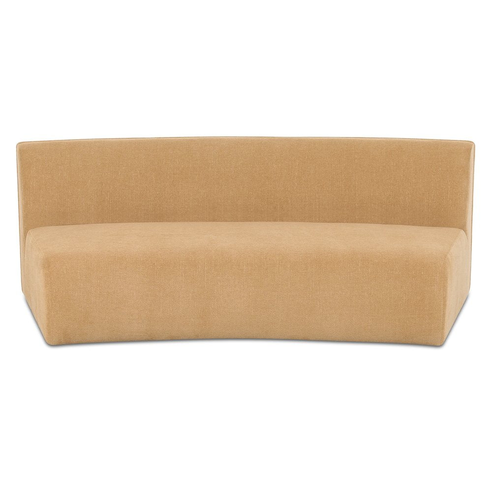 Naomi Concave Sofa Golden Yellow