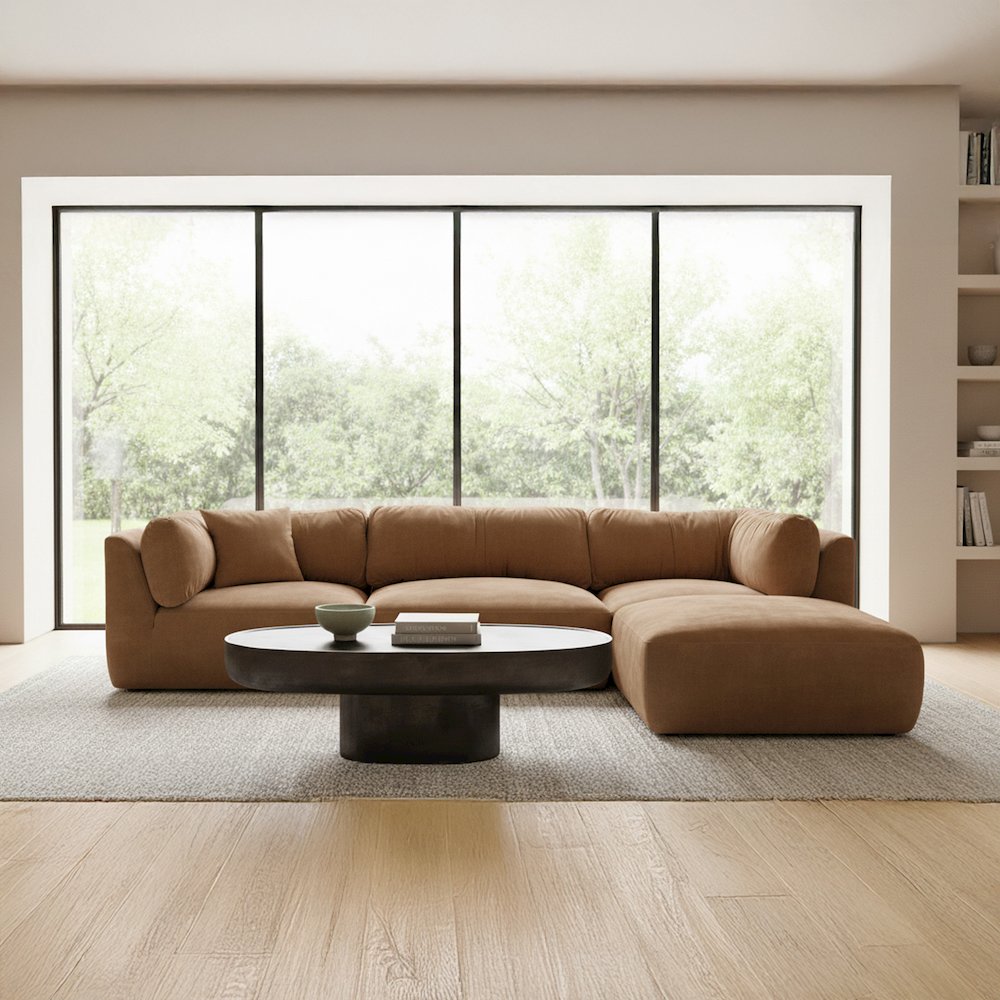Matina Corner Chair Taupe