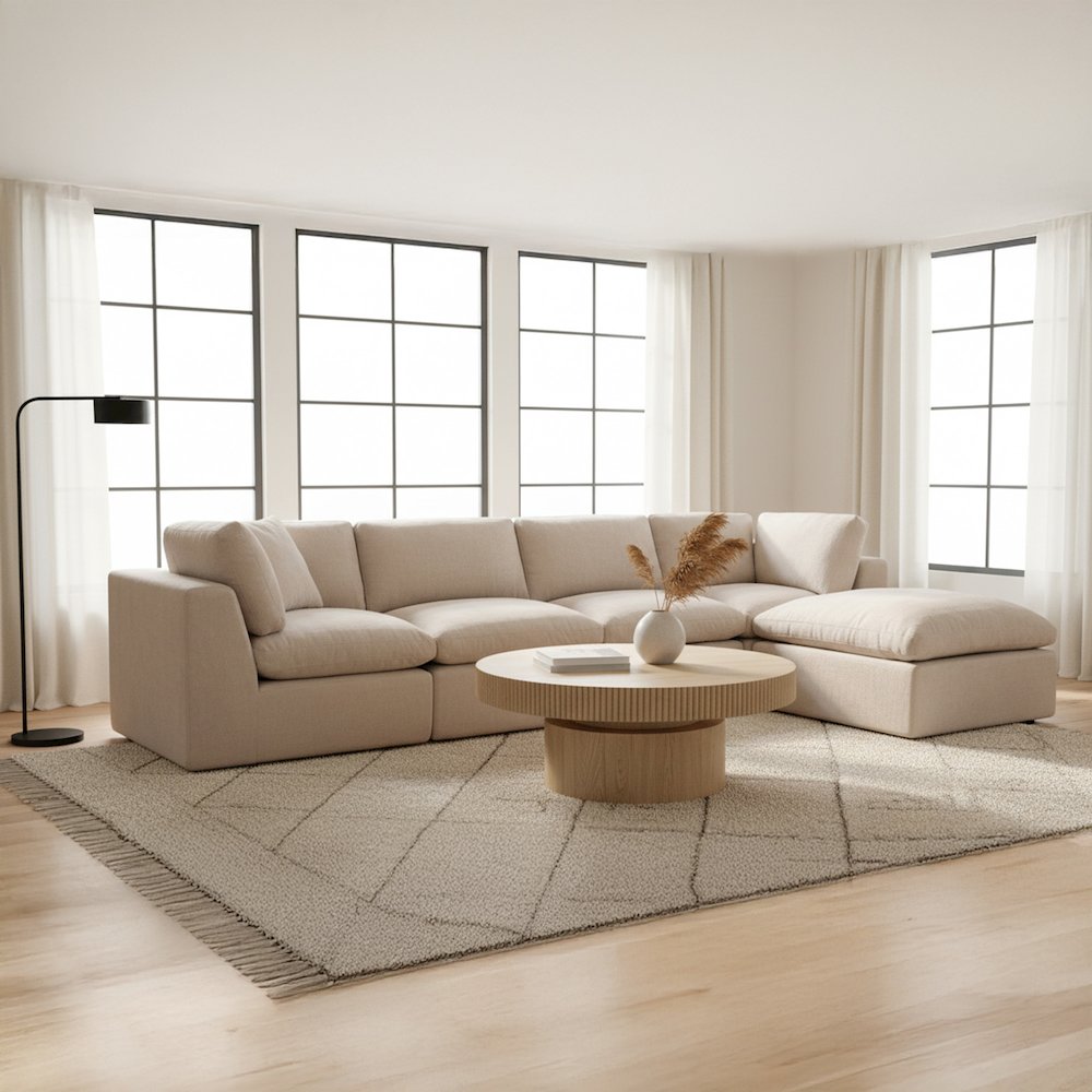 Cates Modular Sofa Pebble