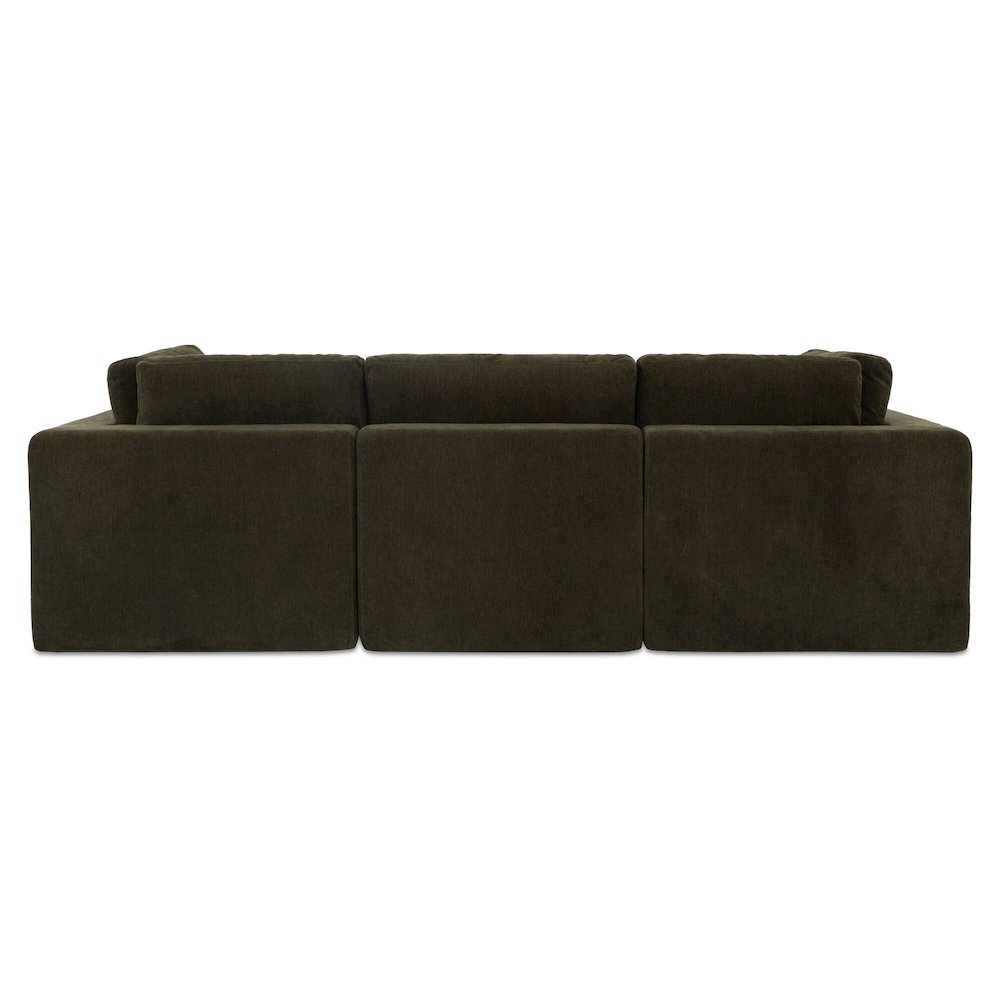 Cates Classic L Modular Sectional Dark Green