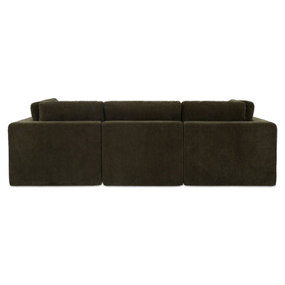 Cates Classic L Modular Sectional Dark Green