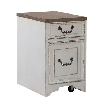 Magnolia Manor Mobile File in Antique White