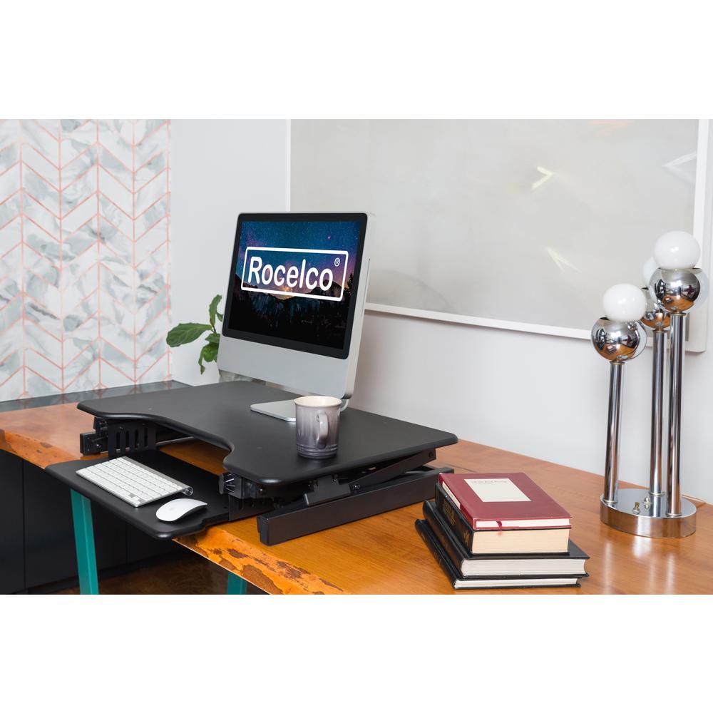 Rocelco 40" Large Height Adjustable Standing Desk