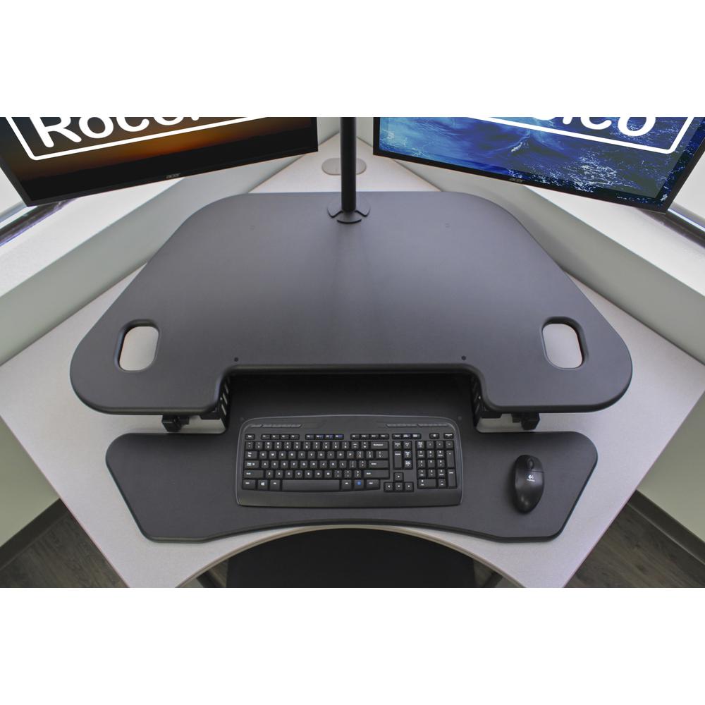 Rocelco 46" Height Adjustable Corner Standing Desk