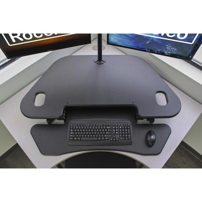 Rocelco 46" Height Adjustable Corner Standing Desk