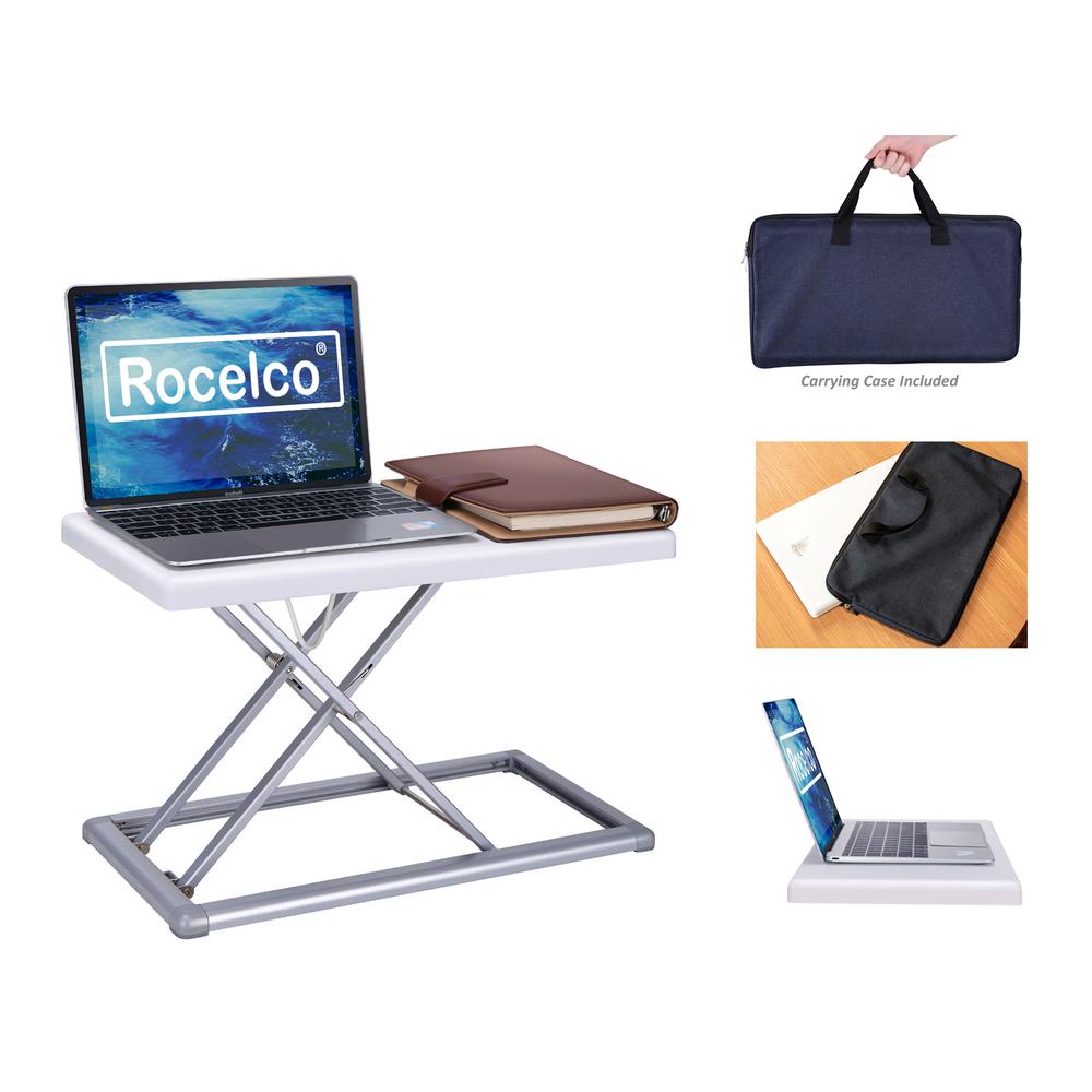 Rocelco 19" Portable Standing Desk Riser