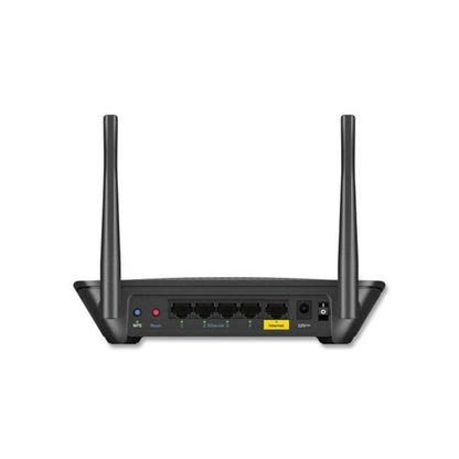 AC1200 Dual-Band Wi-Fi Router, 4 Ports, Dual-Band 2.4 GHz/5 GHz
