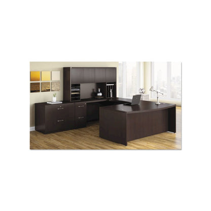 Aberdeen Series Freestanding Lateral File, 36w x 24d x 29½h, Mocha