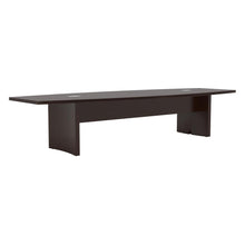 12' Conference Table, Boat Surface, Mocha