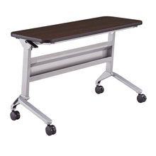 18 x 48" Rectangular Training Table, LPL, Mocha
