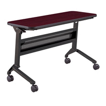 18 x 48" Rectangular Training Table, LPL, RegalMahogany