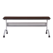 18 x 72" Rectangular Training Table, LPL, Mocha