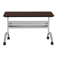 24 x 48" Rectangular Training Table, LPL, Mocha