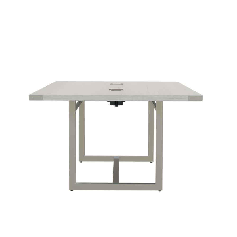 Mirella™ Conference Table, Sitting-Height, 8’ White Ash