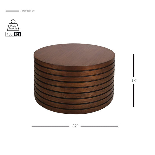 Corvin Coffee Table - Walnut