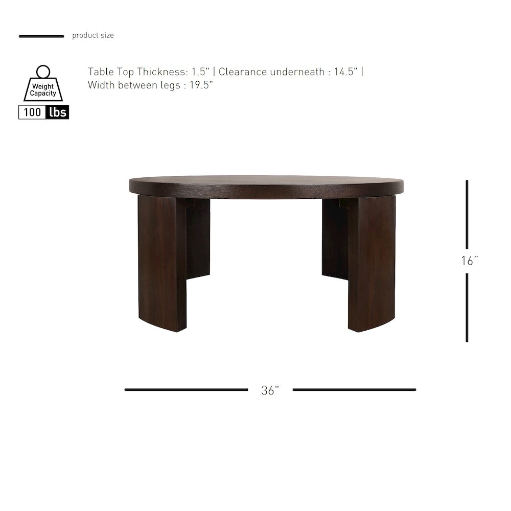 Londyn Round Coffee Table