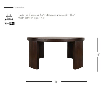 Londyn Round Coffee Table