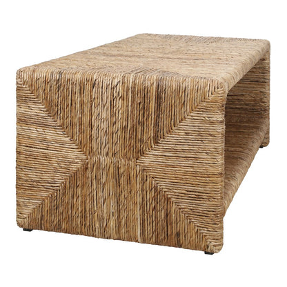 Kanza Abaca Coffee Table - Natural