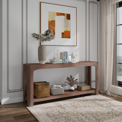 Trevin 66" Console Table with Shelf