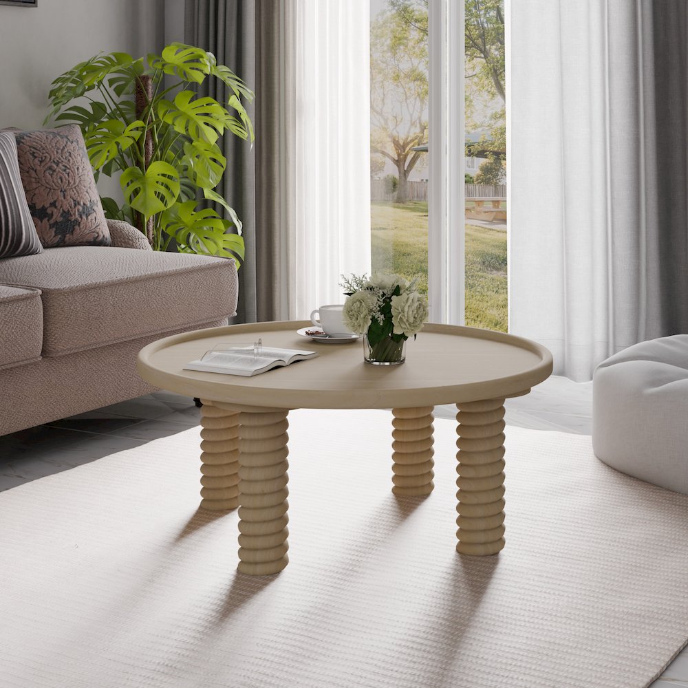 Crellin Coffee Table - Weathered Sand