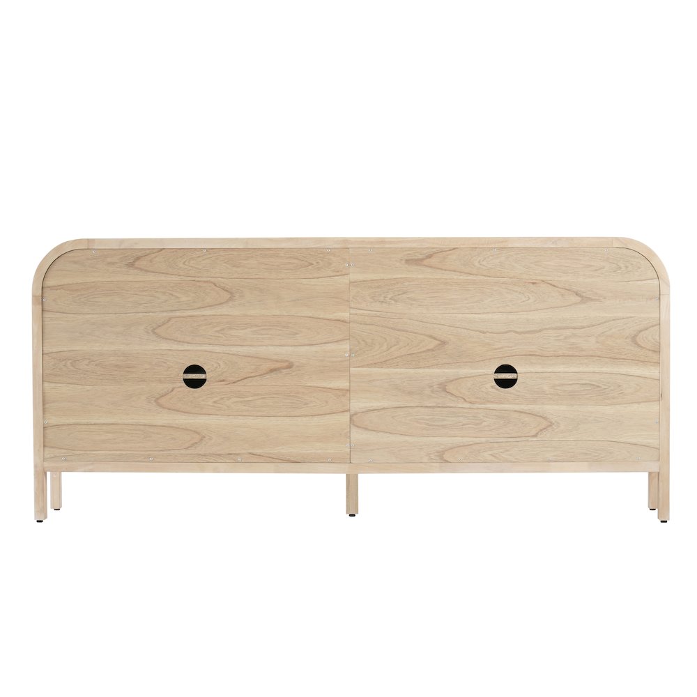 Serenia 4-Door Buffet - Weathered Sand