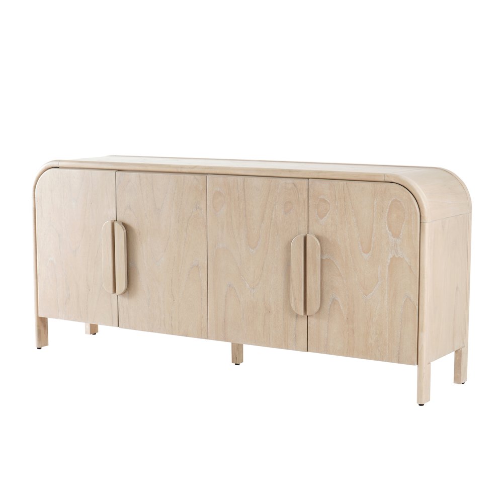 Serenia 4-Door Buffet - Weathered Sand