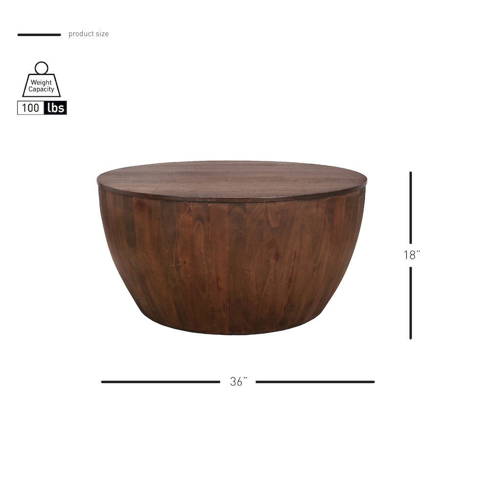 Sloane Coffee Table - Walnut