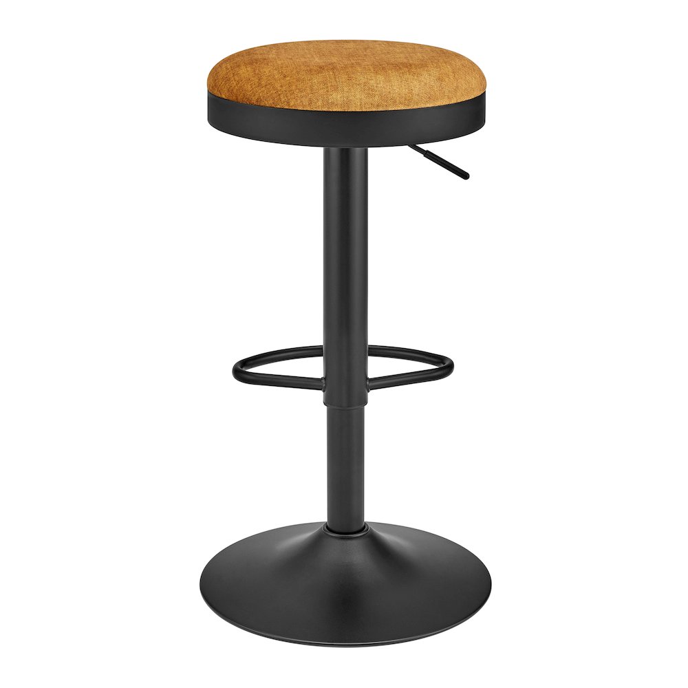 Juno Velvet Gaslift Swivel Bar Stool, (Set of 2)