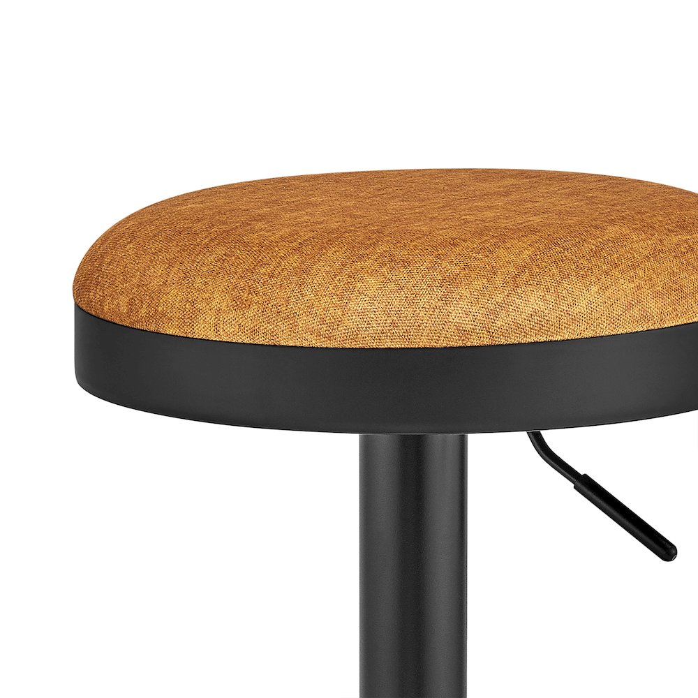 Juno Velvet Gaslift Swivel Bar Stool, (Set of 2)