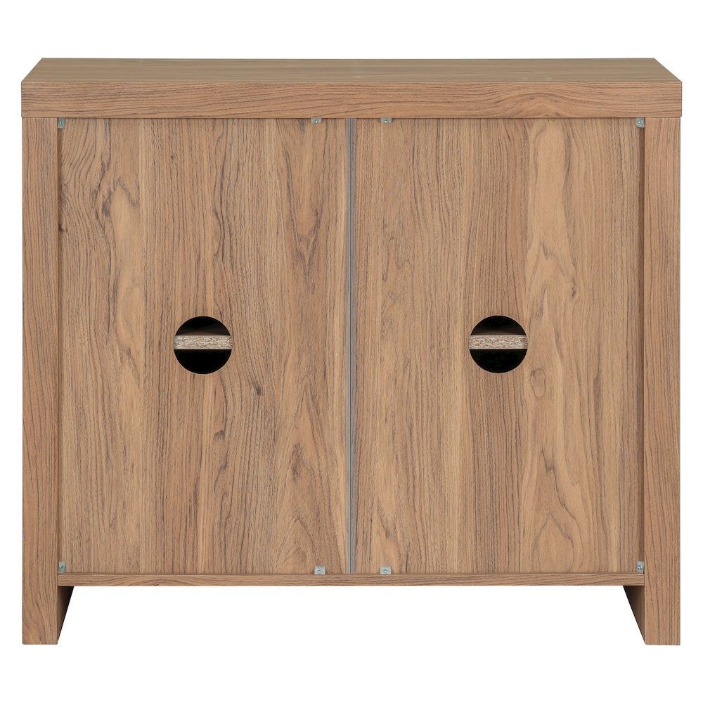 Larson 2-Door Cabinet - Terra Oak