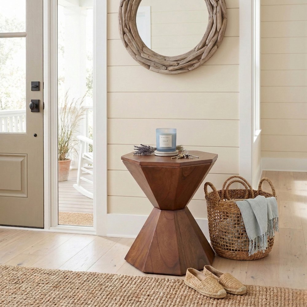 Muska Accent Table - Walnut