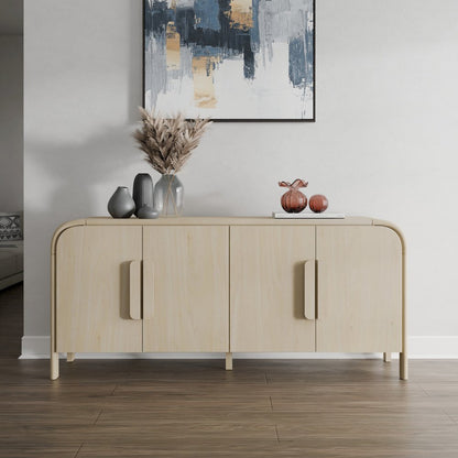 Serenia 4-Door Buffet - Weathered Sand