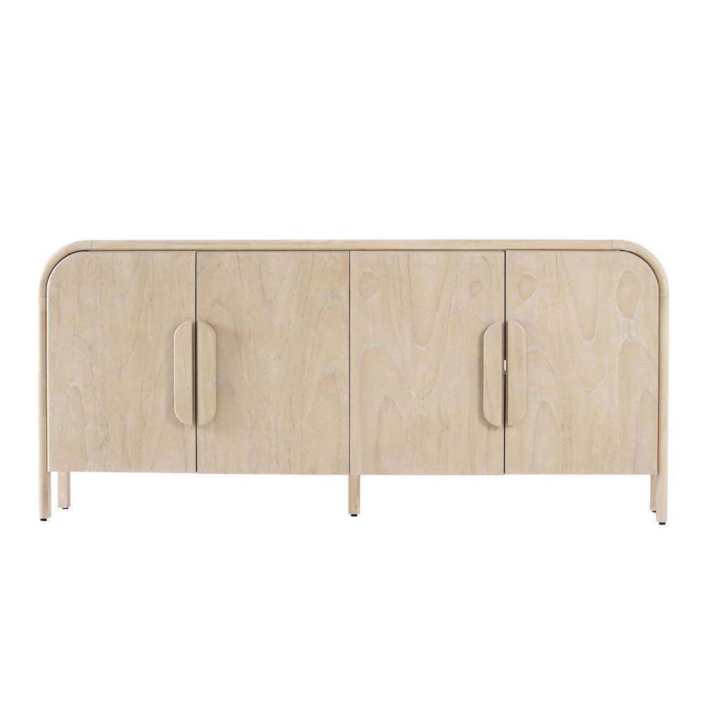 Serenia 4-Door Buffet - Weathered Sand