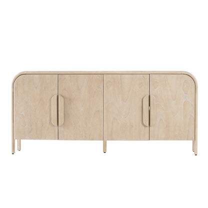 Serenia 4-Door Buffet - Weathered Sand