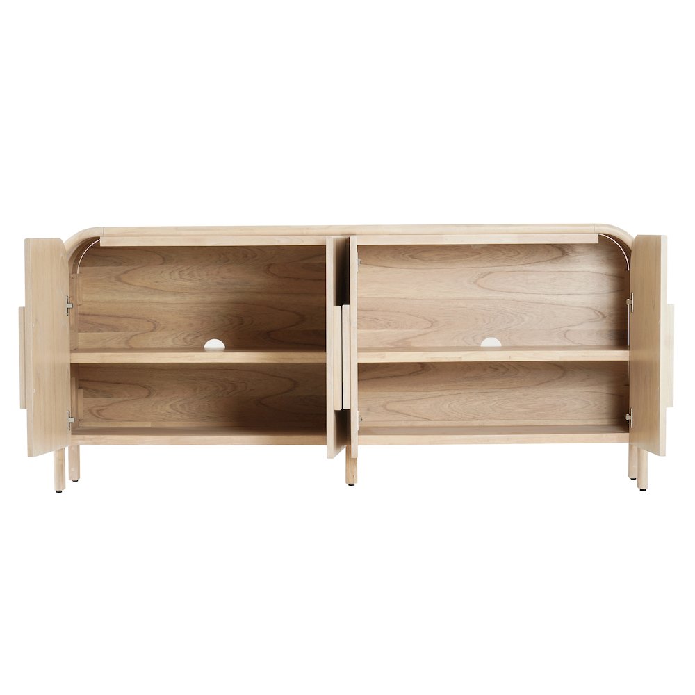 Serenia 4-Door Buffet - Weathered Sand