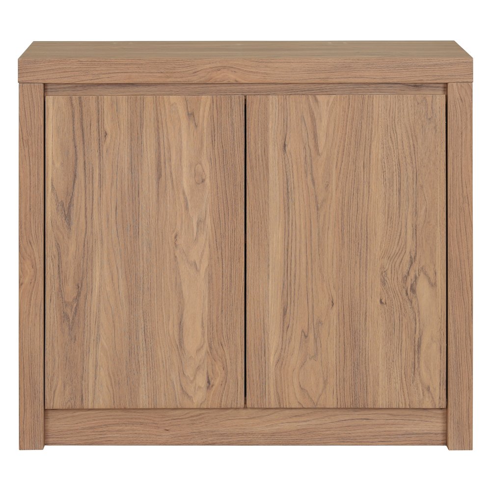 Larson 2-Door Cabinet - Terra Oak