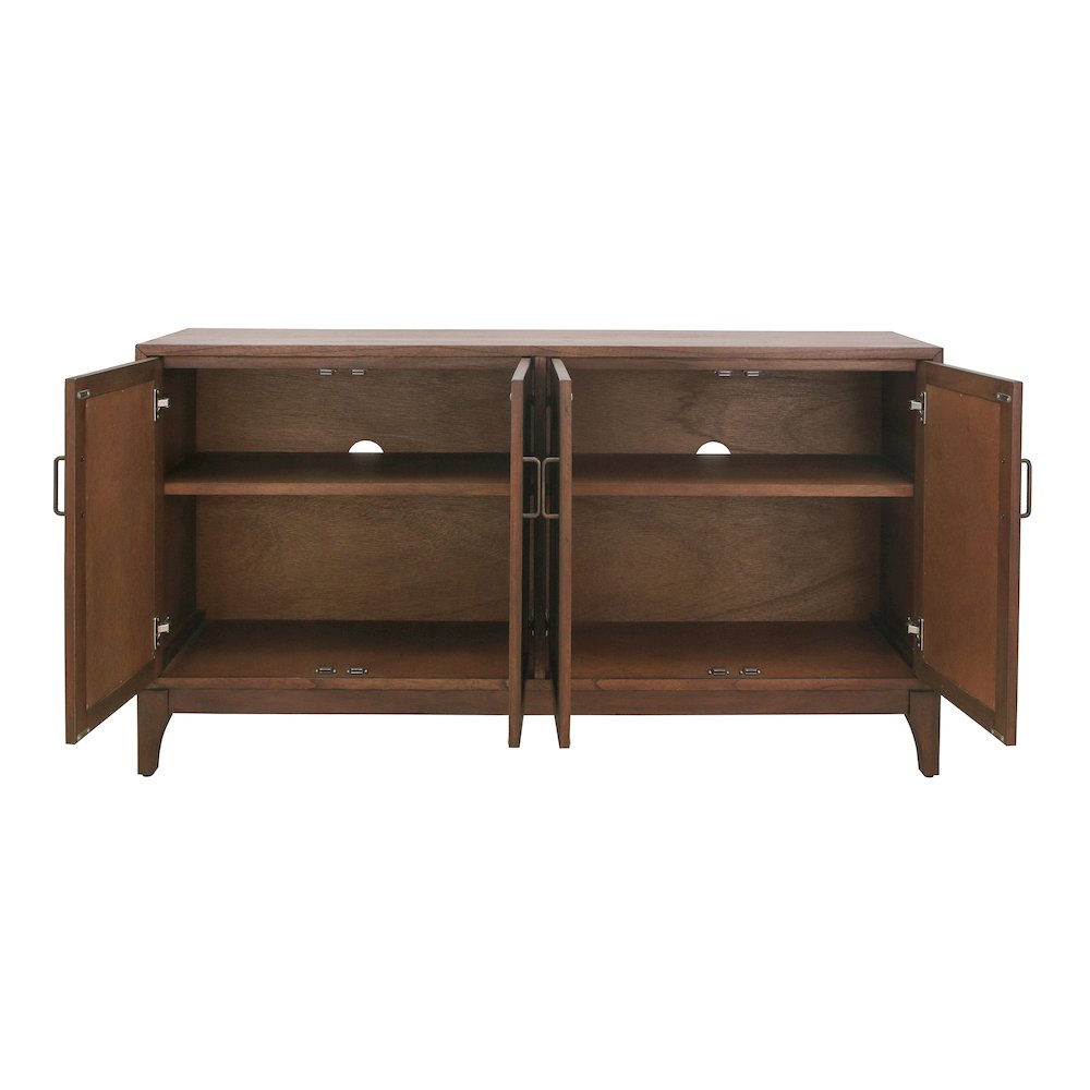 Chantilly 4-Door Buffet - Walnut