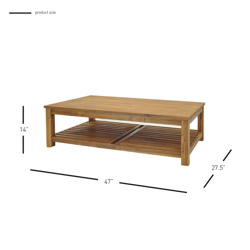 Coffee Table, Amber