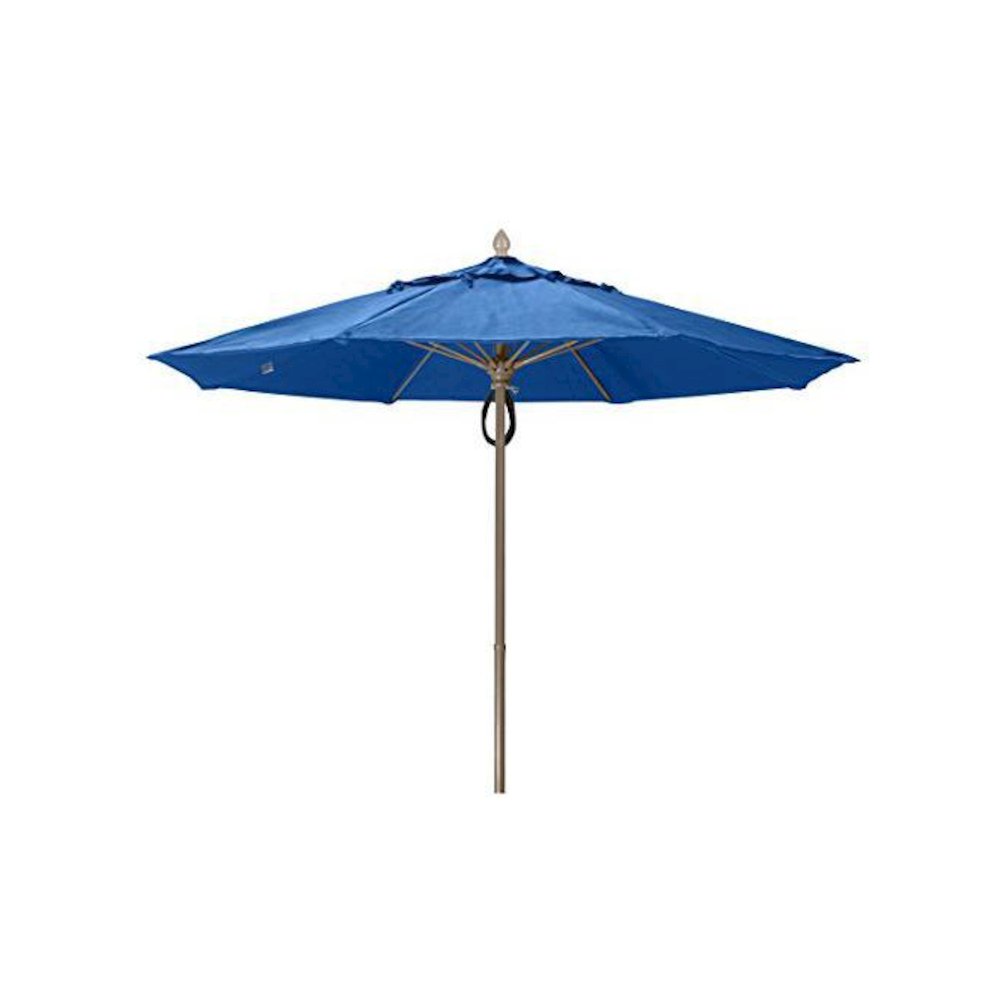 9' Oct Market 8 Rib with Pacific Blue Marine Grade Solution Dyed Acrylic Canopy