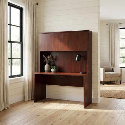 Mahogany Hutch with 2 Doors for Kitchen or Dining Storage