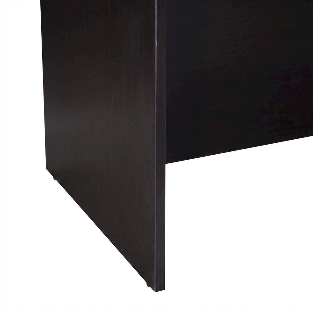 Mocha Office Desk With Spacious Work Surface And Elegant Finish