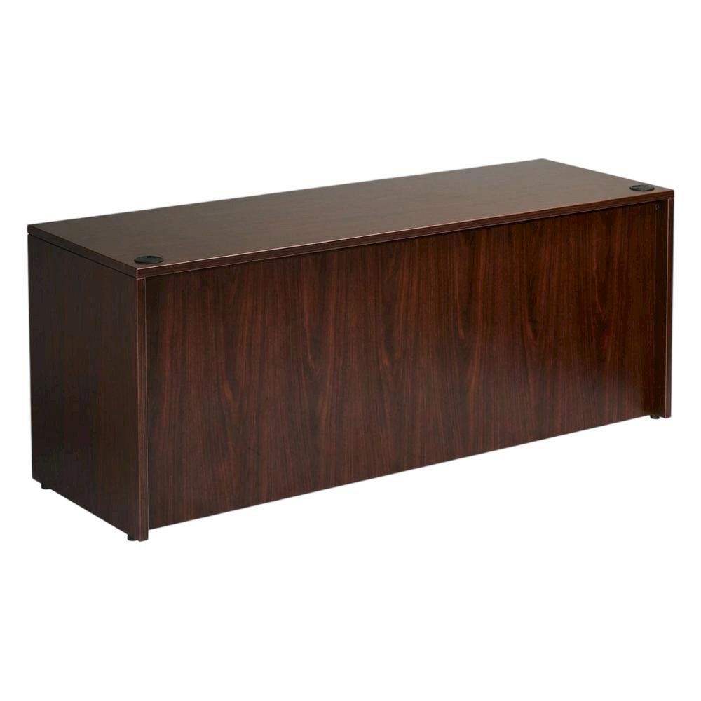 Mahogany Office Desk With Elegant Finish And Spacious Surface