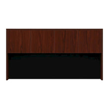 Mahogany Hutch with Doors for Storage and Display in Rustic Style