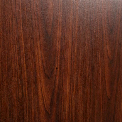 Mahogany Four Door Hutch with Classic Storage Design for Dining Room