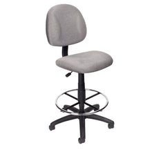 Black Drafting Chair, Tall Office Chair For Standing Or Tall Desk Use