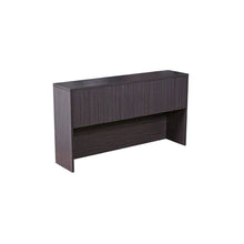 Driftwood Hutch with Doors for Storage and Organization, Durable Finish