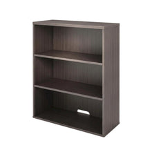 Driftwood Open Hutch with Spacious Shelves and Elegant Finish