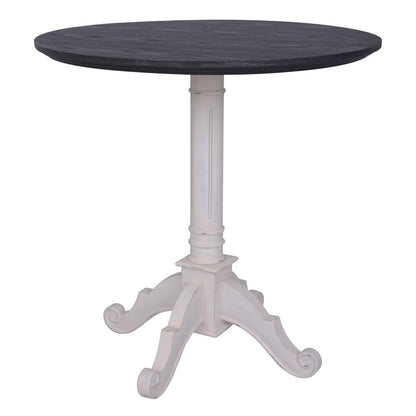 Ashbury Pedestal Base Table Antique White