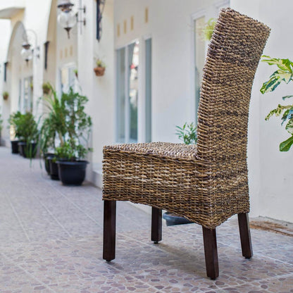 Set of Two Arizona Abaca Dining Chairs