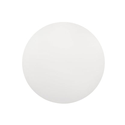 Contemporary Round Dining Table in White Finish for Modern Dining Spaces